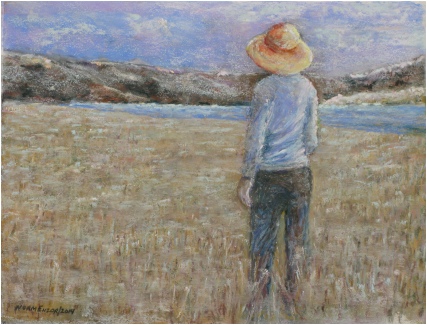 Wishing Field - Painting by Norman Enzor